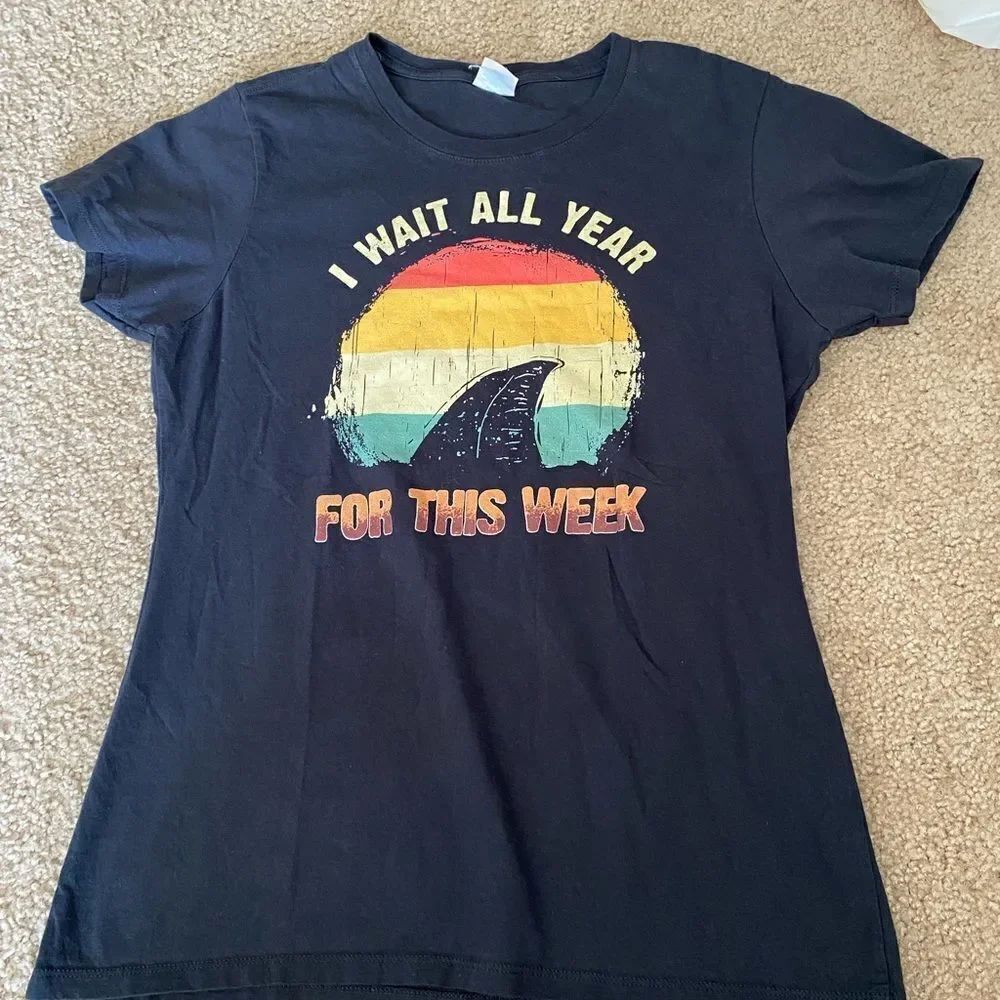 Womens Shark Week Tshirt